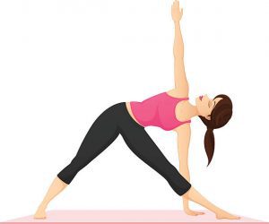 trikonasana