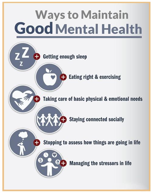 ways to have good mental health